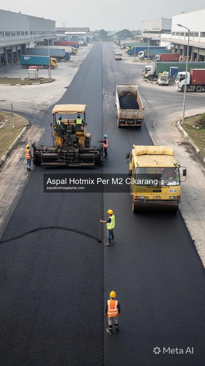 Aspal Hotmix Per M2 Cikarang