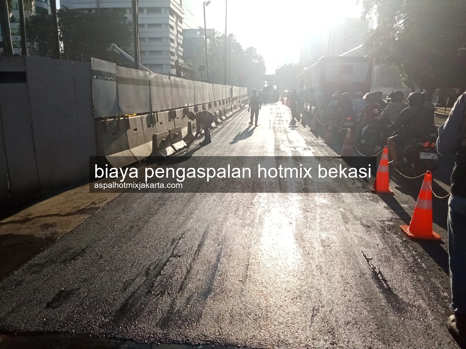 Biaya Pengaspalan Hotmix Bekasi