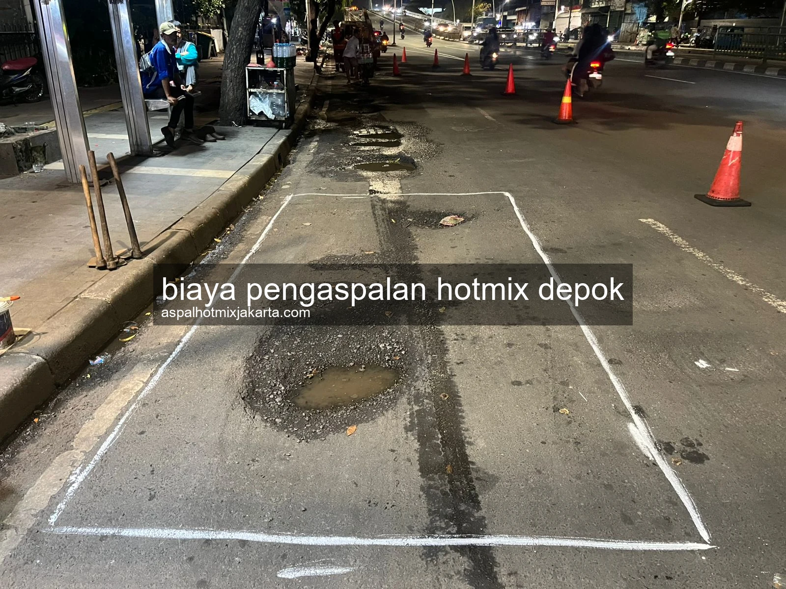 Biaya Pengaspalan Hotmix Depok