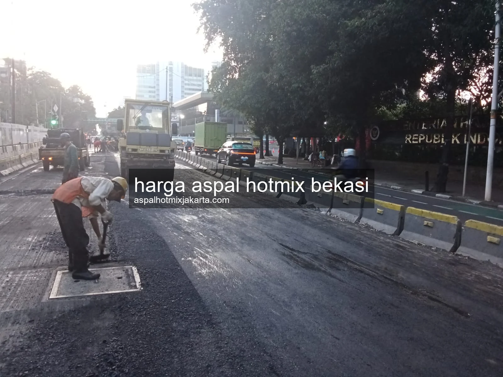 Harga Aspal Hotmix Bekasi
