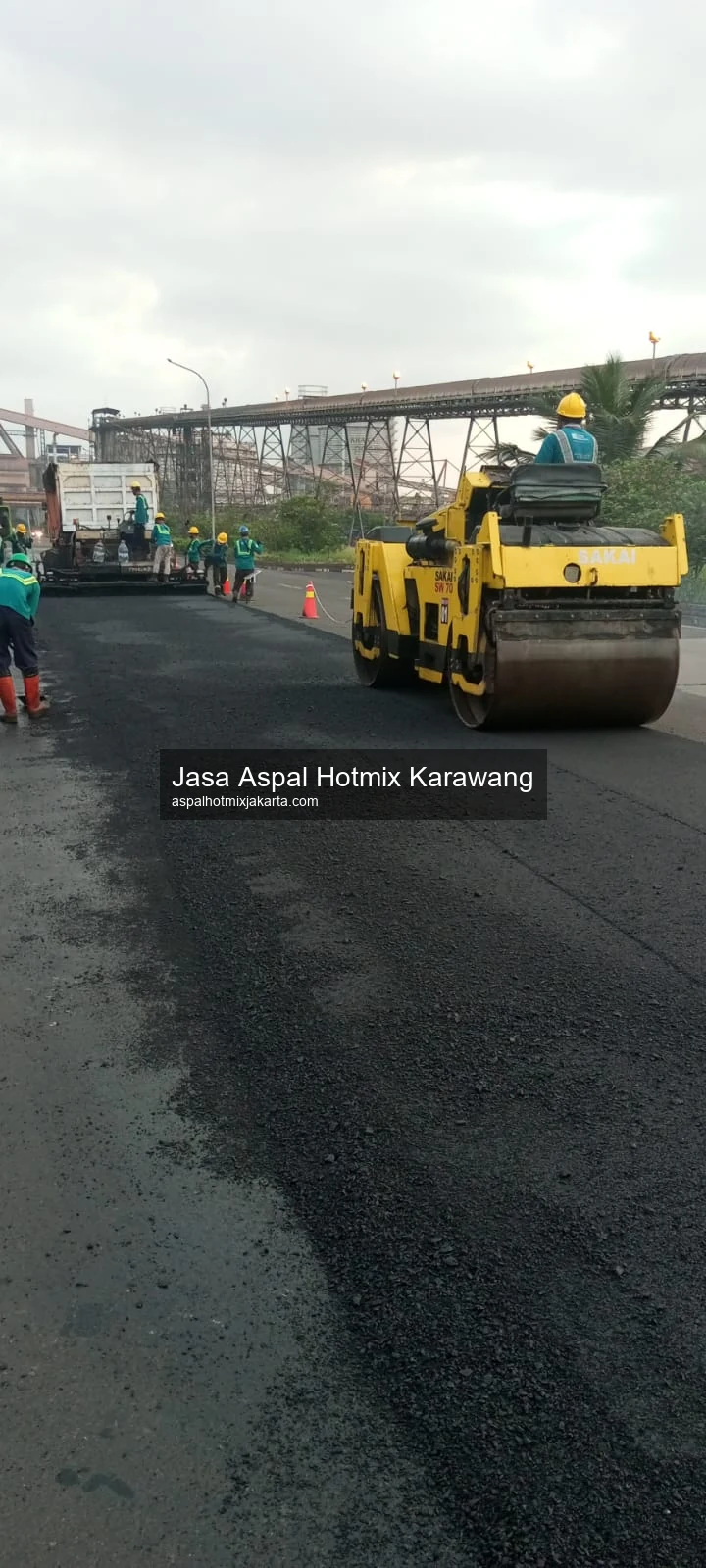 Jasa Aspal Hotmix Karawang