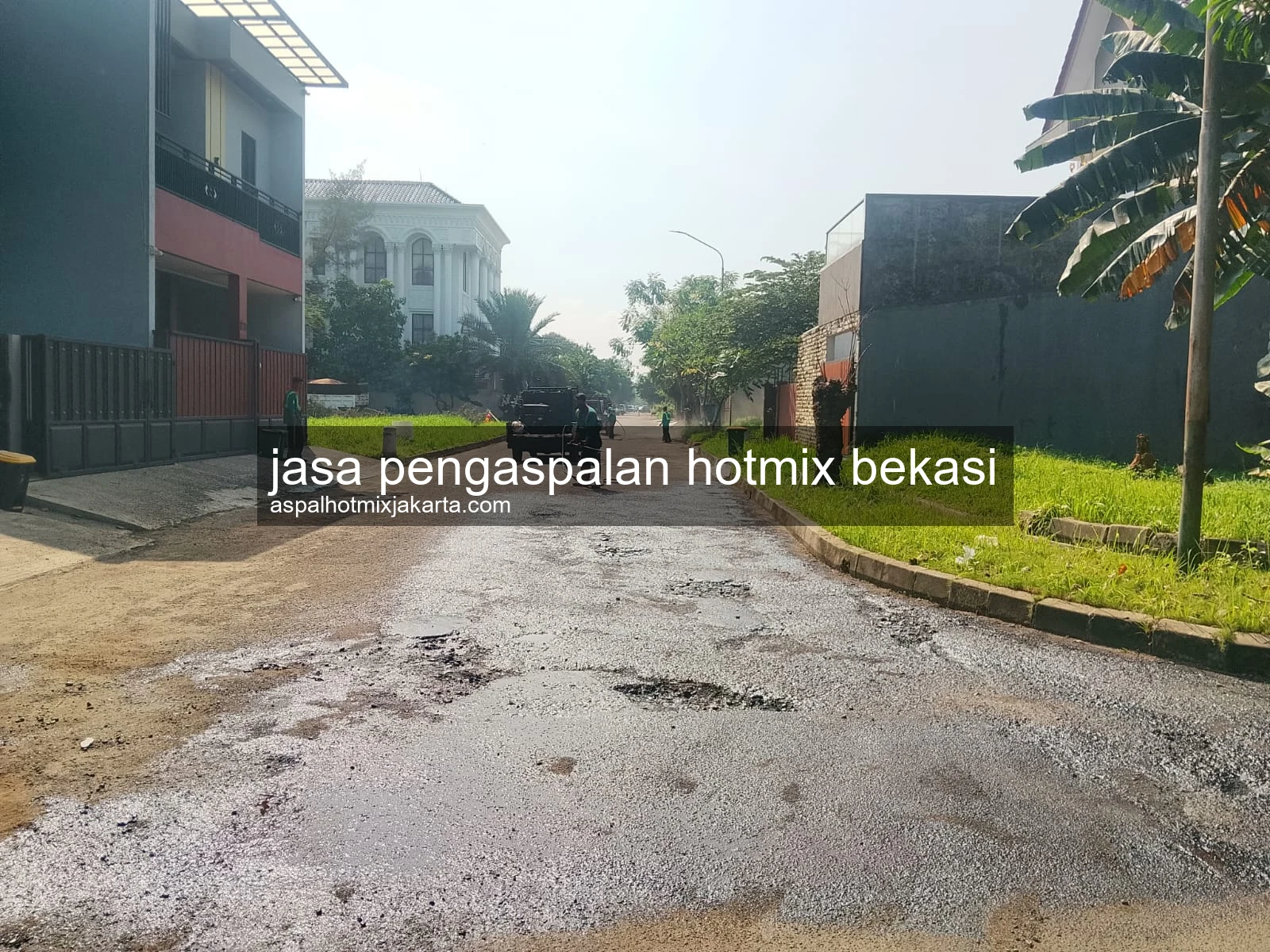 Jasa Pengaspalan Hotmix Bekasi