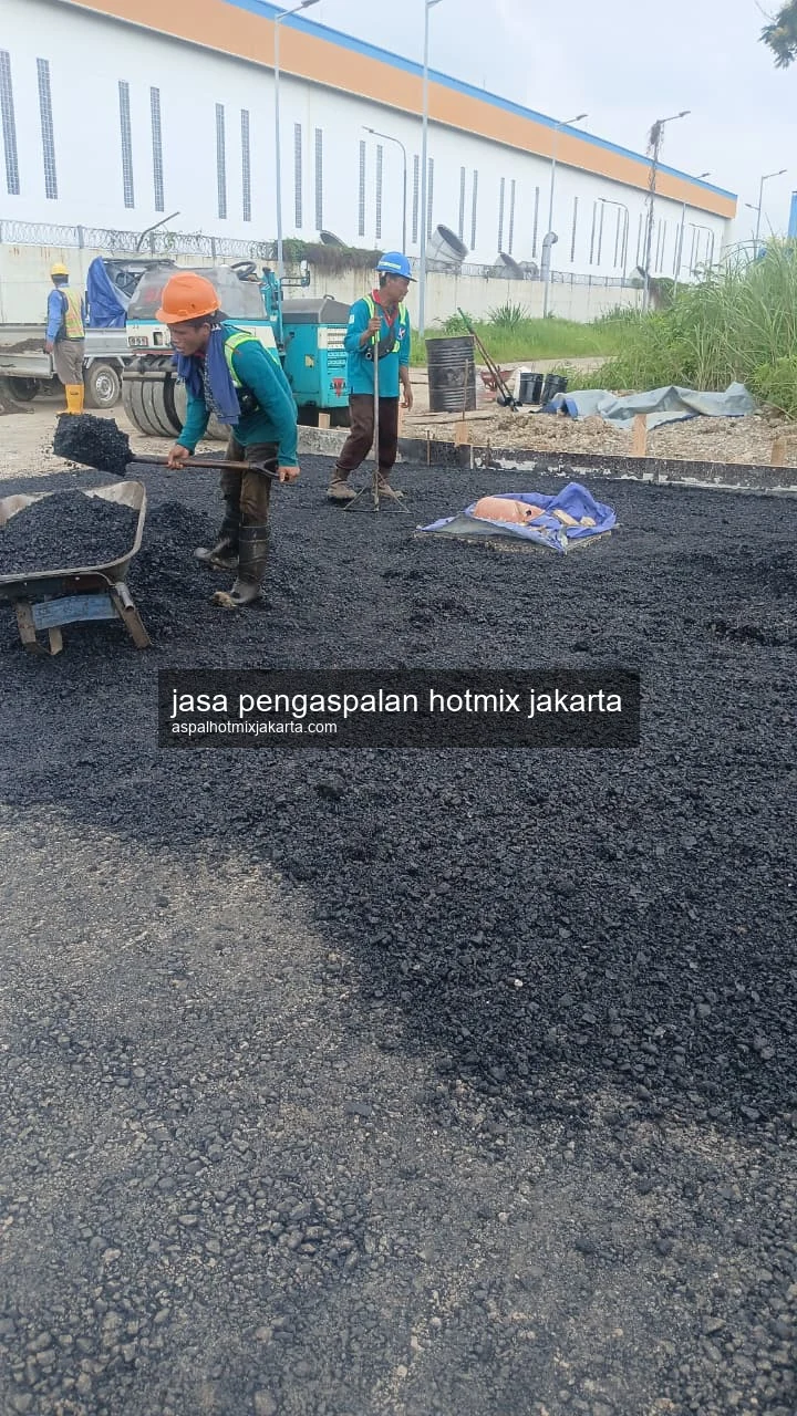Jasa Pengaspalan Hotmix Jakarta