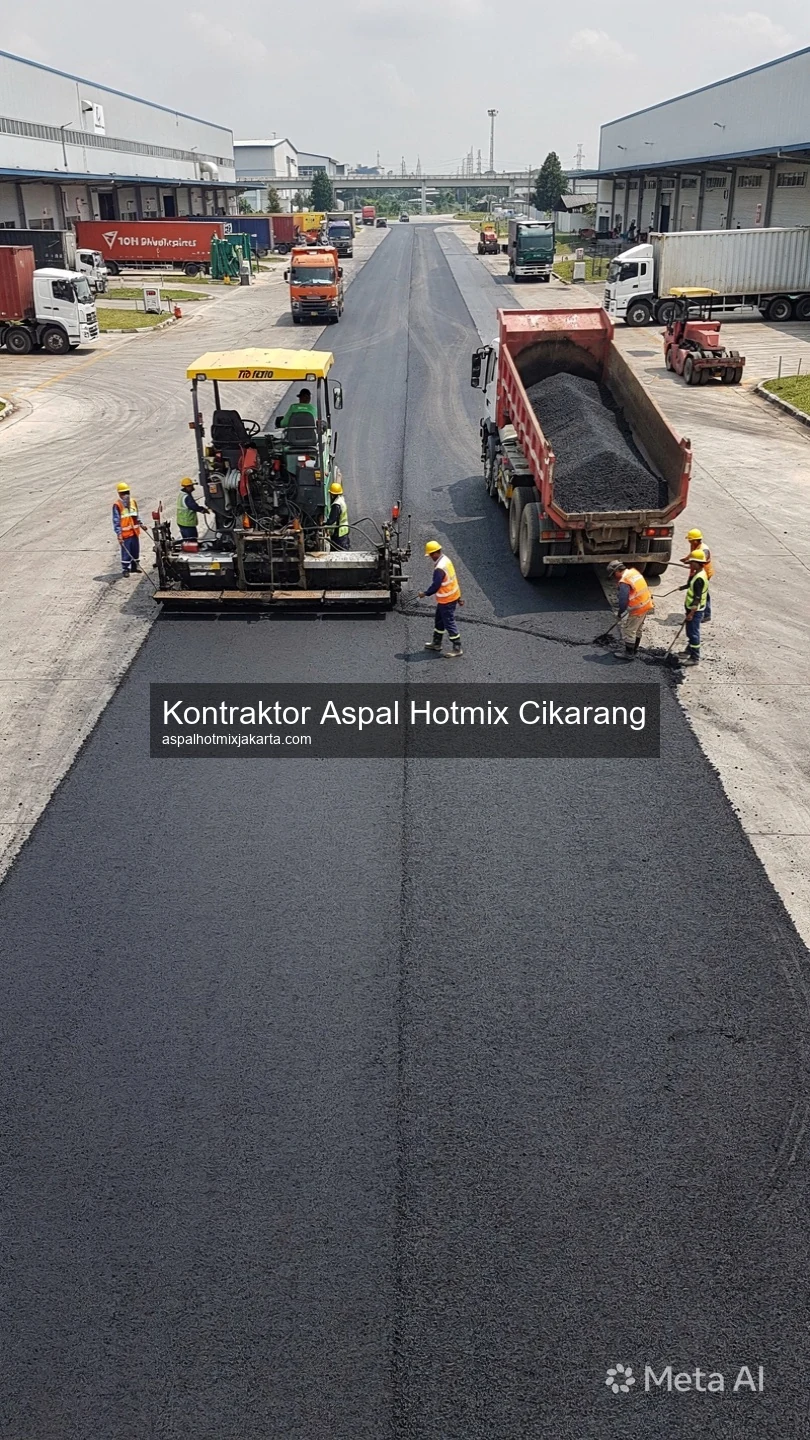 Kontraktor Aspal Hotmix Cikarang